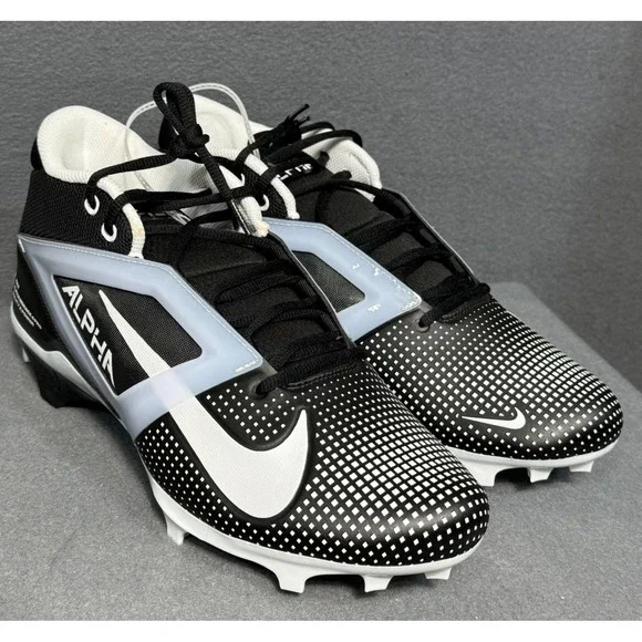 SIZE 13.5 - Nike Alpha Menace 4 Pro NFL Lineman Football Cleats Black FZ7702-005