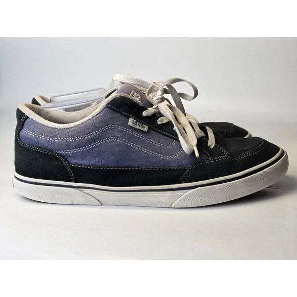 Vans Bearcat Men's Sneakers‎ Size 12 EU 46 Blue Navy Skateboard Low Top Shoes
