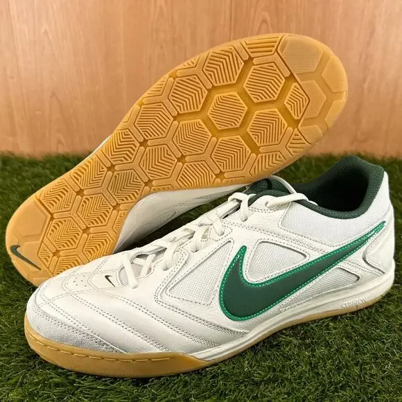 Nike Gato Sail Stadium Green Indoor Soccer Shoes HQ6019-103 Men's Size 12