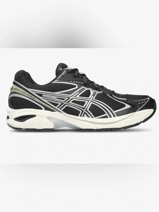 Authentic ASICS GT-2160 New Men's Black and Silver Athletic Running Shoes