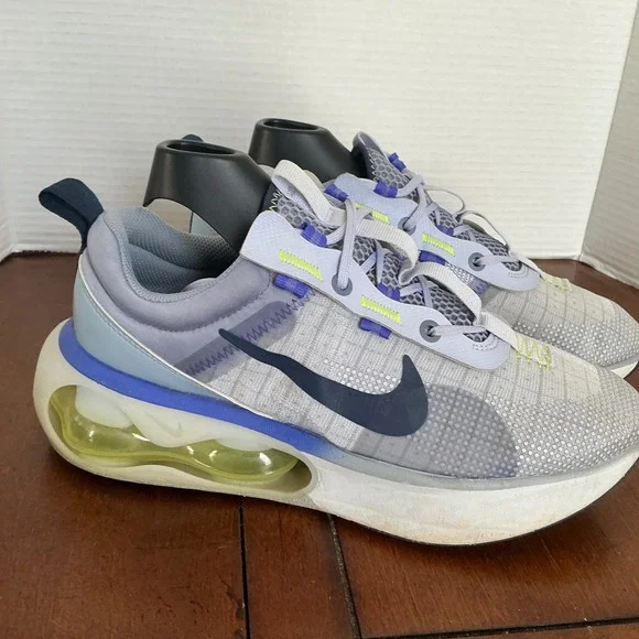 Nike‎ Air Max Impact 3 Men's Shoes Light Grey Blue Volt Size 6.5Y DA3199 002