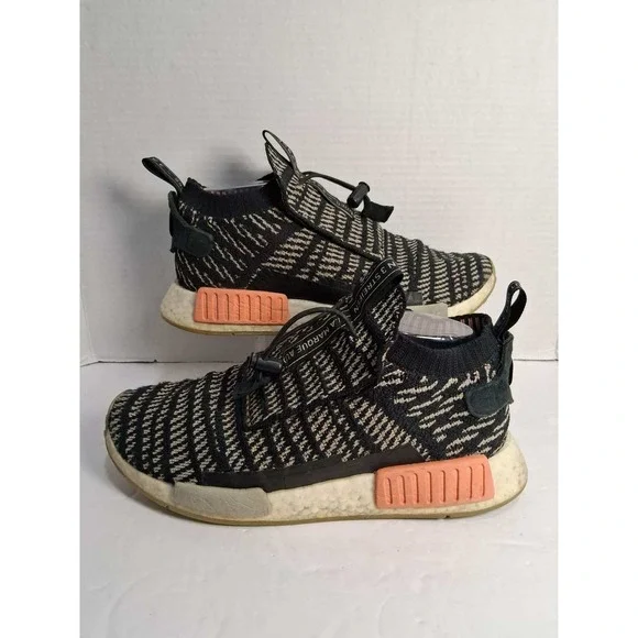 Adidas NMD‎ R2 GORE TEX Shoes Mens Size 9 BB9176 Black Grey Boost Athletic