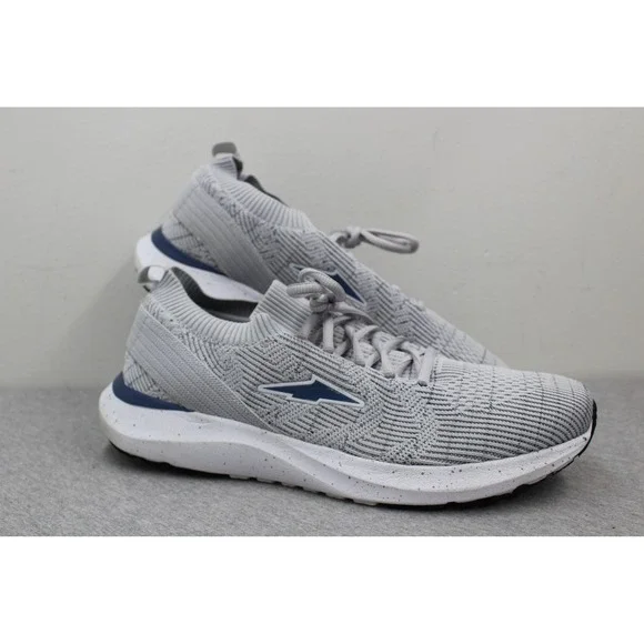 Avia Shoe Men 11.5 Gray Knit Running Sneaker MNAV24AC005 Athletic‎ Comfort