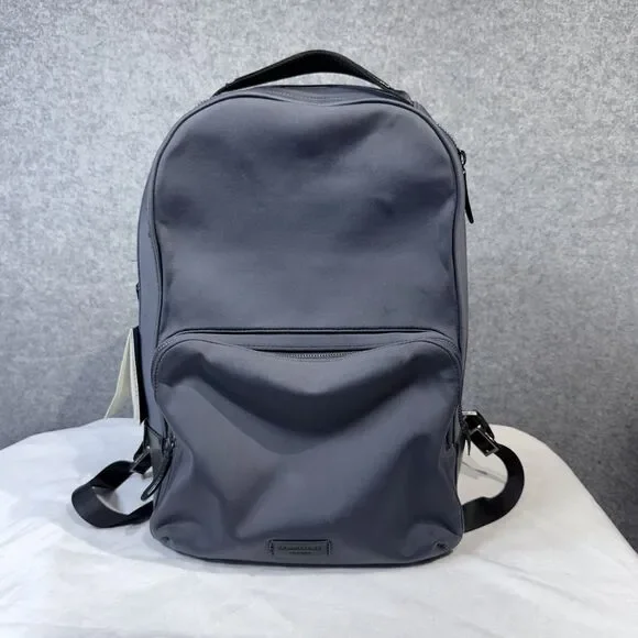 Cole Haan Grand Series‎ Backpack Nylon Leather Ombre Blue Style F11334 $248 NEW