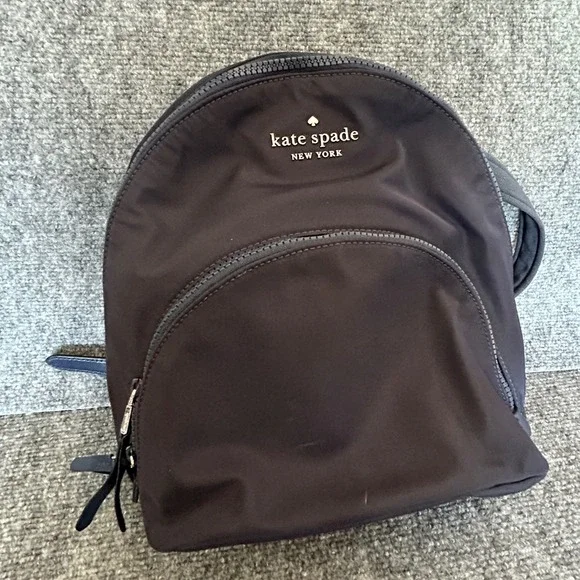 Kate Spade New York Small Nylon Backpack Navy Blue WKRU5913 Karissa