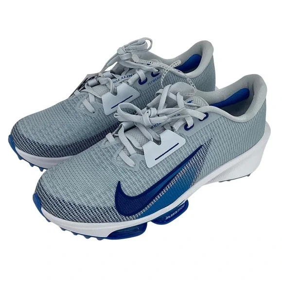 Nike‎ Air Zoom Infinity Tour Next% Golf Shoes Men's US 9.5 Light Blue White