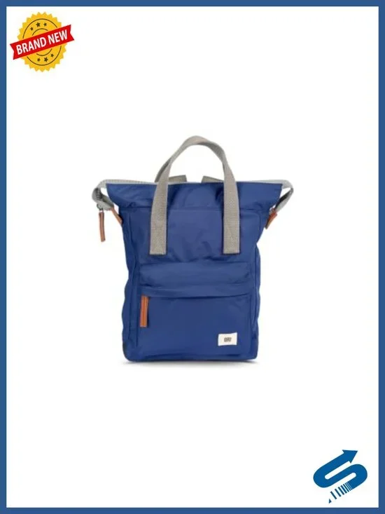 Nylon Tote Backpack - Wide Mouth, Chunky Zippers - 7L Capacity