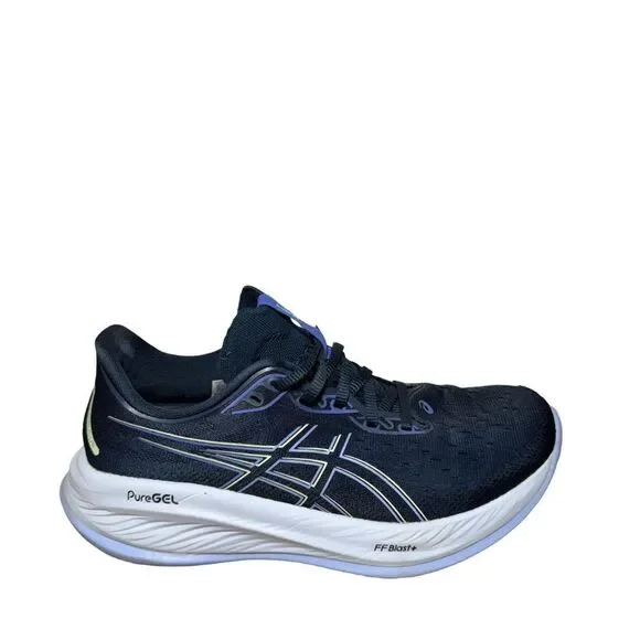 ASICS women’s Navy and White Athletic Shoes size 8.5