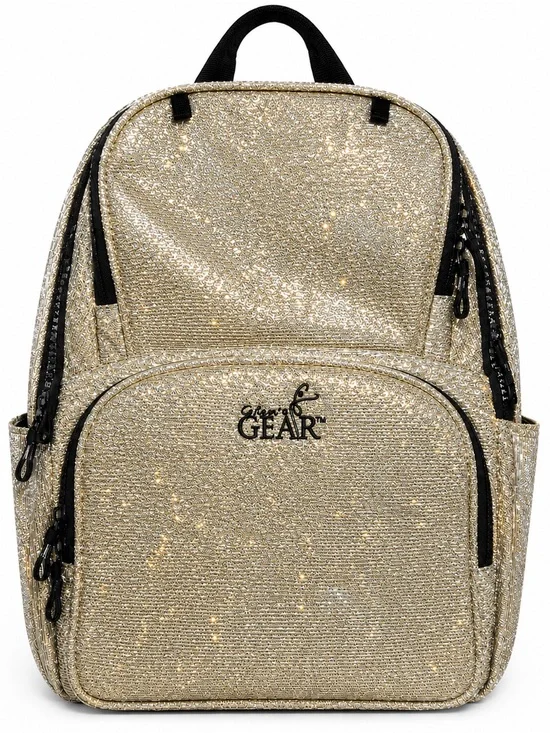 Silver & Gold Sparkle Backpack – Glam Gear