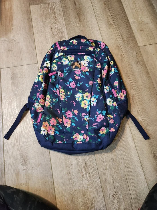 Floral Navy Women's Backpack