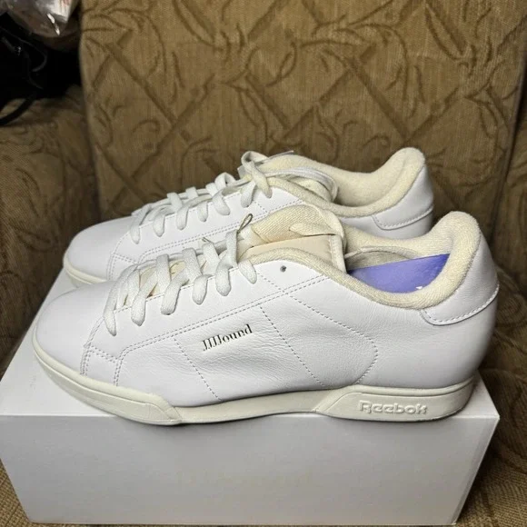 Reebok JJJJound x NPC 2 GY8065 Men's Shoes Size 10.5‎ White Cream Chalk Leather
