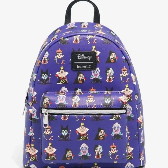 - Loungefly Disney Chibi Villians backpack