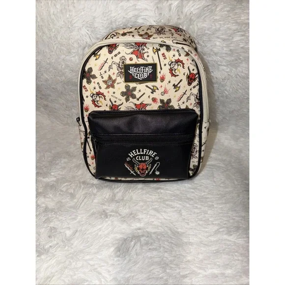 Leather‎ Mint Stranger Things Hellfire Club Backpack Rare D&D Demogorgon