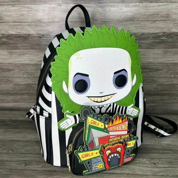Loungefly Backpack Beetlejuice Backpack Funko Exclusive