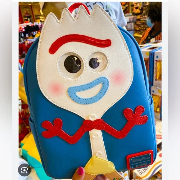 Loungefly Disney Parks Toy Story Forky Cosplay Mini Backpack