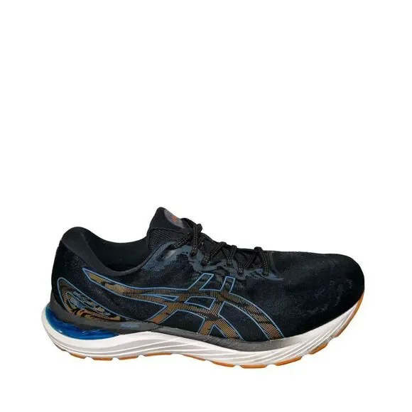 Asics Black and Blue Athletic Shoes size 14 wide