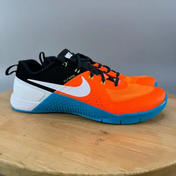 Nike Metcon‎ 1 OG Men's Size 10 Shoes Total Orange Blue Lagoon FQ1854-800