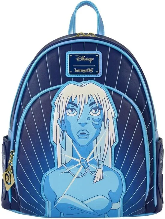 Loungefly Disney Atlantis Kida Mini Blue Backpack NEW!!