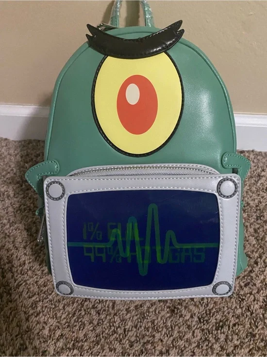 Plankton Loungefly mini backpack NWT