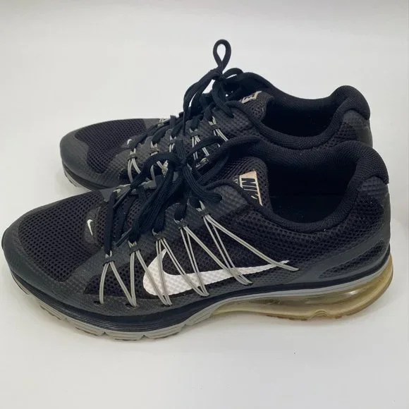 MENS NIKE AIR MAX‎ BLACK ATHLETIC SHOES