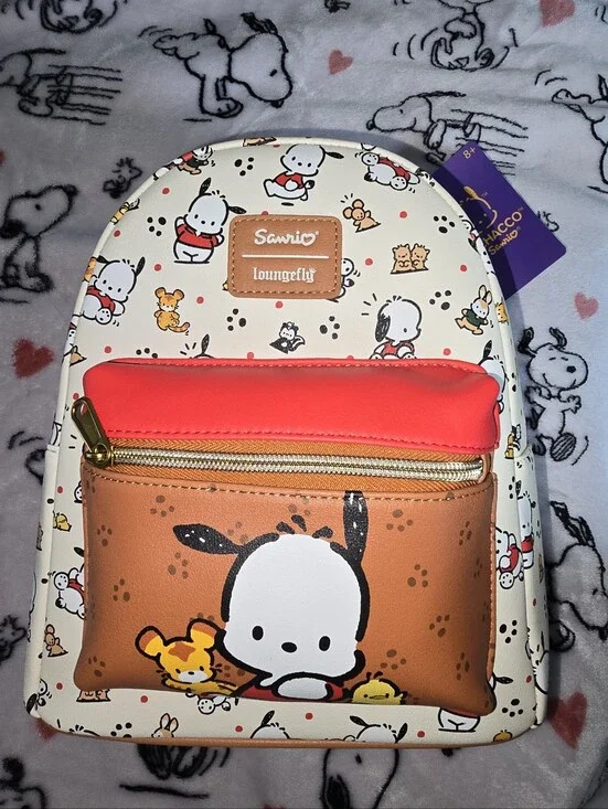 Nwt Loungefly Pochacco Mini Backpack