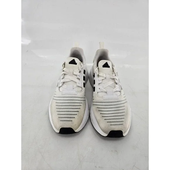 Adidas EQ21 Run Running Shoes Mens 7 White Black IG7294 - Good
