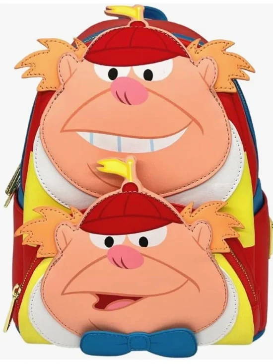 Loungefly Disney Alice In Wonderland Tweedle Dee And Tweedle Dum Mini Backpack