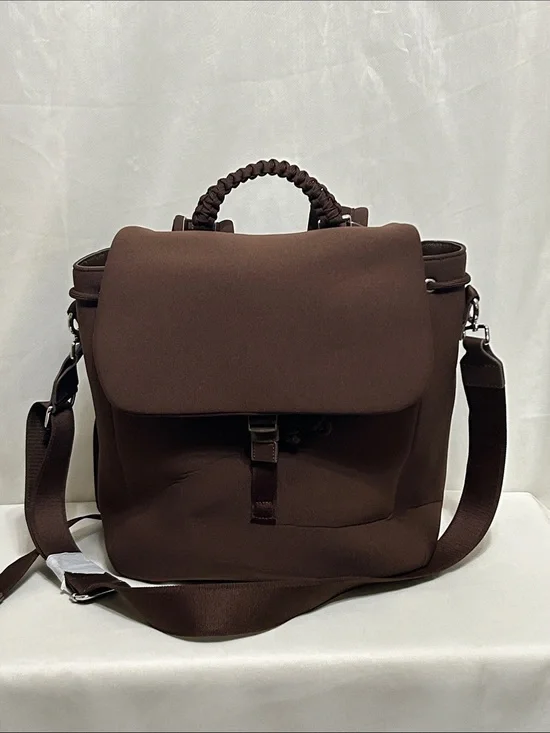 Athleta Revive Convertible Backpack In Chestnut