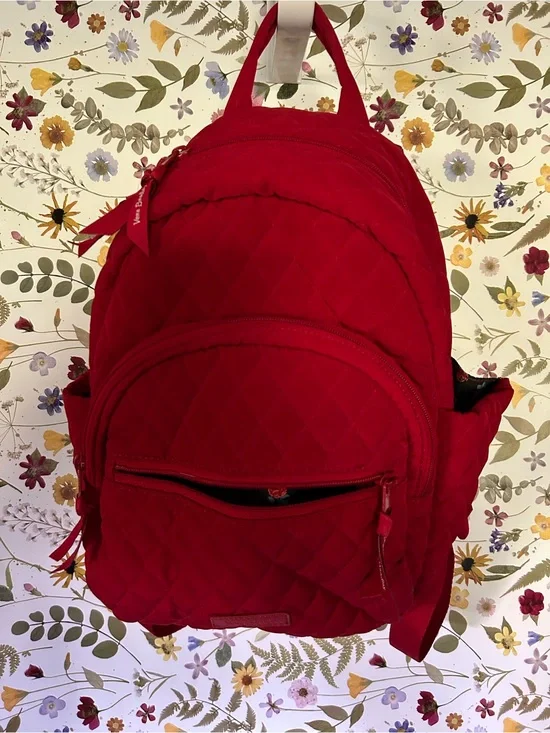 Quilted Red Women's Backpack by Vera Bradley