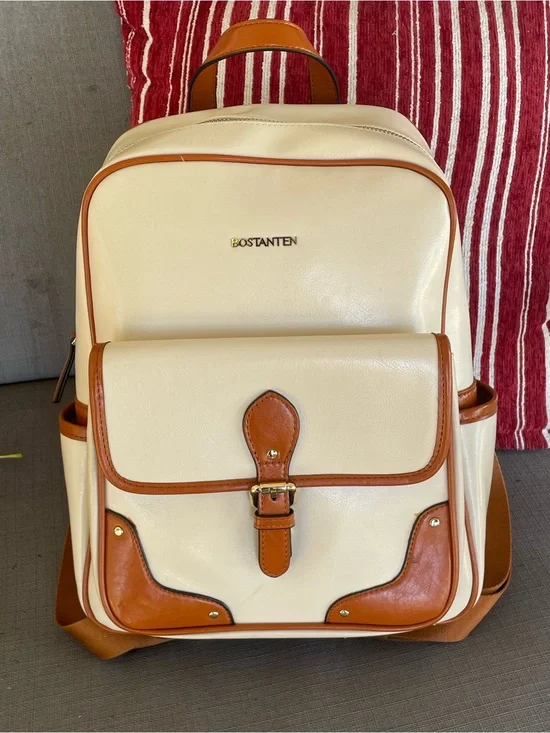 Bostanten Vrba Leather Book Bag Talent