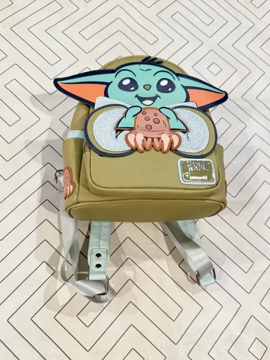 Loungefly Star Wars Yoda and Crabbies Mini Backpack