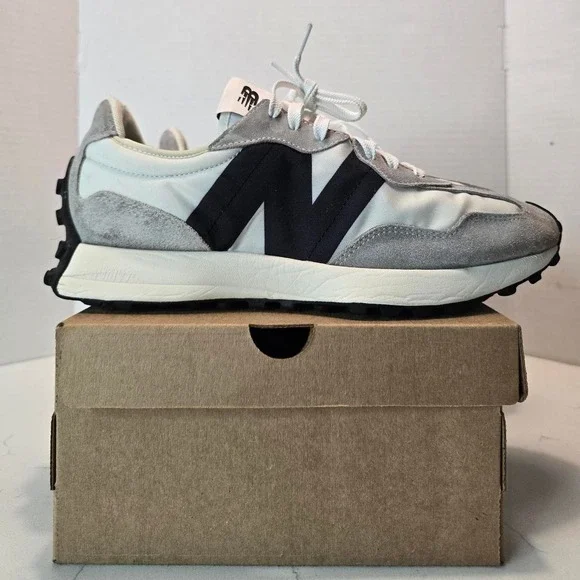 New Balance 327 MS327FE Sea Salt/ Black Men's- 11.5 US