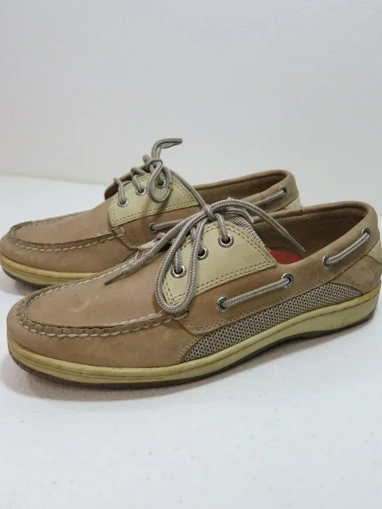 Sperry Top-Sider Two Tone Leather Boat Deck Shoes Men's Footwear Shoe's 9 M