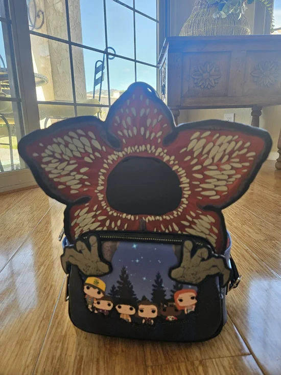 Funko Stranger Things Black and White Mini Backpack Crossbody