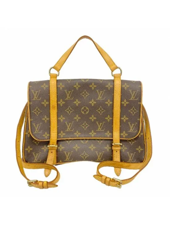 Louis Vuitton Backpack Monogram Marelle Sac a Dos Brown