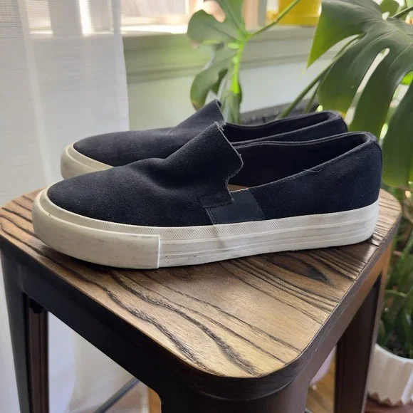Zara Men's Low Top Slip On Loafer Sneakers Size 42‎ Summer Boat Wedding