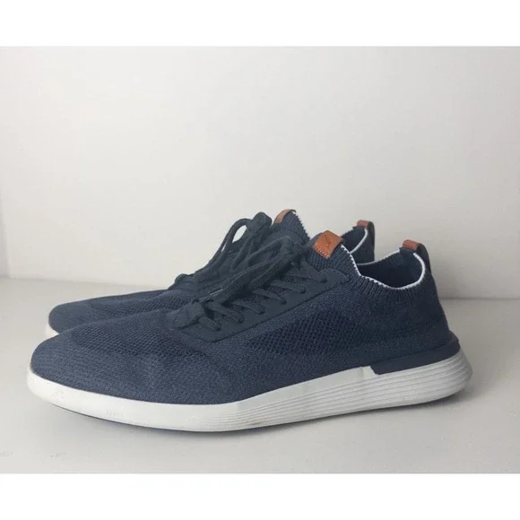 Wolf & Shepperd Supreme Comfort‎ Knit Shoes Mens US 12 Navy