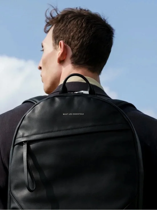 WANT Les Essentiels KASTRUP Smooth Leather  Backpack w/Lock