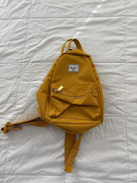 Herschel Supply Company Mustard Yellow Mini Backpack