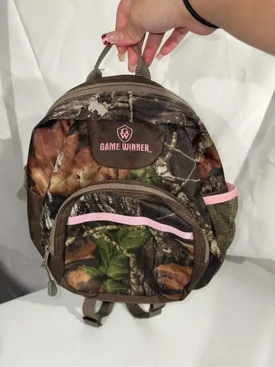 Camo Pink Travel Bag 2 Pockets Fanny Pack Pistol Hand Gun Holder Purse Storage