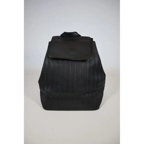 AR New‎ York Fashionable Embossed Backpack - Black