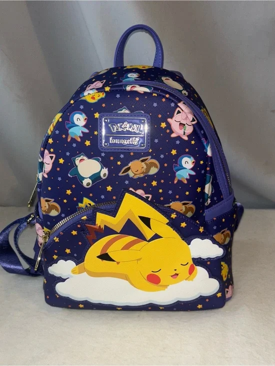 Loungefly Pokémon Sleeping Pikachu Mini Backpack