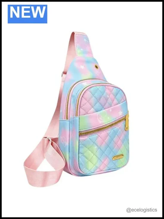 Nylon Sling Backpack Crossbody Bag Adjustable Shoulder Strap
