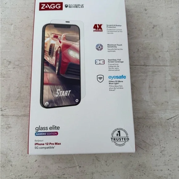 ZAGG InvisibleShield Glass Elite Screen Protector - Gamers’ Edition