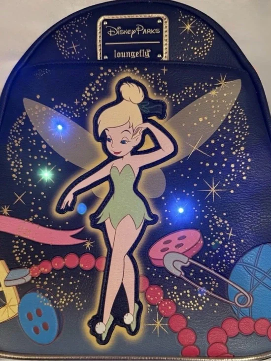 Loungefly Mini Backpack - Disney Parks Tinker Bell scene from Peter Pan