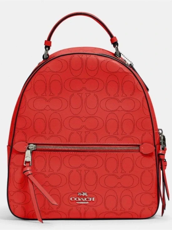 COACH Jordyn Backpack in Signature Perforated Leather
