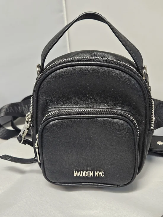Nwot Black Madden NYC Micro Backpack Back Pack