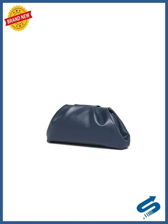 Soft PU Leather Clutch Evening Bag with Magnetic Closure and Chain Strap