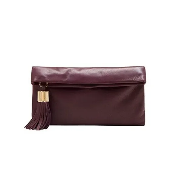India Hicks - Carmen Clutch - Wine