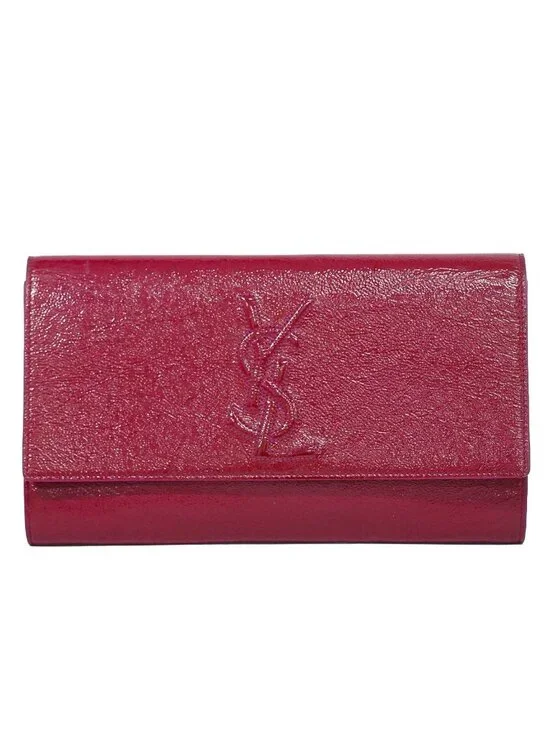 Saint Laurent YSL Belle de Jour Clutch Patent Leather